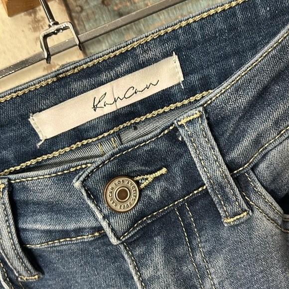 Kancan 3/25 skinny fringe bottom jeans - Picture 9 of 13